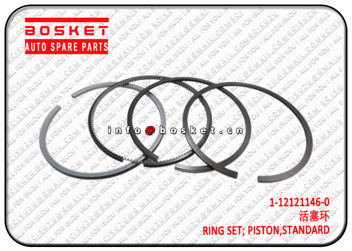 1-12121146-0 1121211460 Standard Piston Ring Set Suitable for ISUZU ZX200 6BG1T 