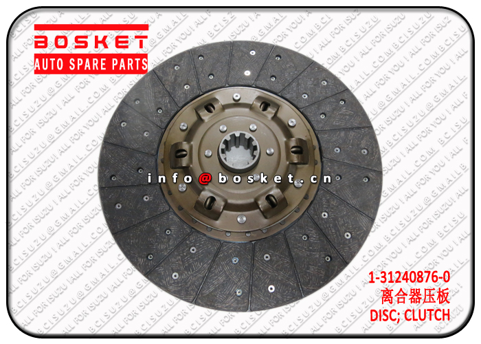 1-31240876-0 1312408760 Clutch Disc Suitable for ISUZU CXZ 6WF1 