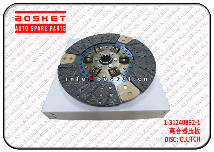 1-31240892-1 1312408921 Clutch Disc Suitable for ISUZU CXZ81 10PE1 