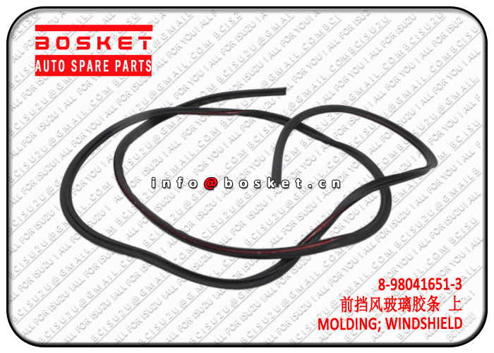 8-98041651-3 8980416513 Windshield Molding Suitable for ISUZU VC46 6UZ1T 