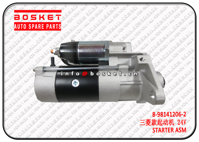 8-98141206-2 8981412062 Starter Assembly Suitable for ISUZU FCR FRR 6HK1 