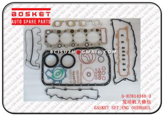 5878143483 5-87814348-3 Engine Overhaul Gasket Set Suitable for ISUZU NKR 4HG1 