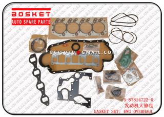 5878147220 5-87814722-0 Engine Overhaul Gasket Set Suitable for ISUZU NKR 4JH1 