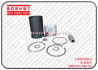 5878133910 5-87813391-0 Engine Cylinder Liner Set Suitable for ISUZU NKR 4HF1 