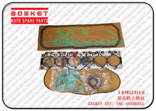 1878123116 1-87812311-6 Engine Overhaul Gasket Set Suitable for ISUZU 6BG1 