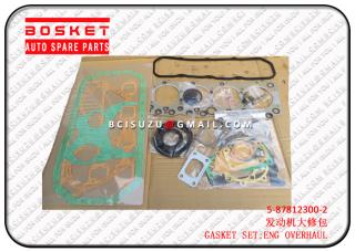 5878123002 5-87812300-2 Enging Overhaul Gasket Set Suitable for ISUZU NPR65 4BD2