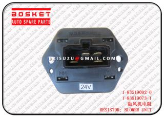 1835190920 1-83519092-0 Blower Unit Resistor Suitable for ISUZU CVZ 10PE1 