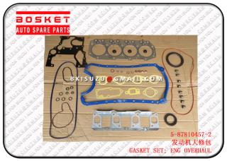 5878104572 5-87810457-2 Engine Overhaul Gasket Set Suitable for ISUZU NKR55 4JB1 