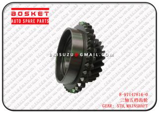 8971478160 8-97147816-0 Mainshafte 5TH Gear Suitable for ISUZU NKR NPR 4JB1 