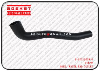 8972160290 8-97216029-0 Radiator Outlet Water Hose Suitable for ISUZU NPR70 4HE1 