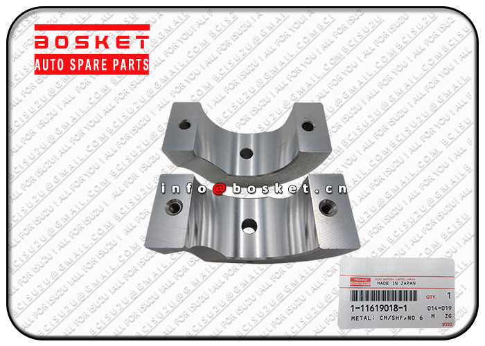 1-11619018-1 1116190181 NO.6 Crankshaft Metal Suitable For ISUZU CXZ81 10PE1 