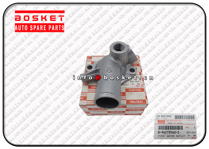 Water Outlet Pipe Suitable For ISUZU PFD 8-94219560-3 8942195603 