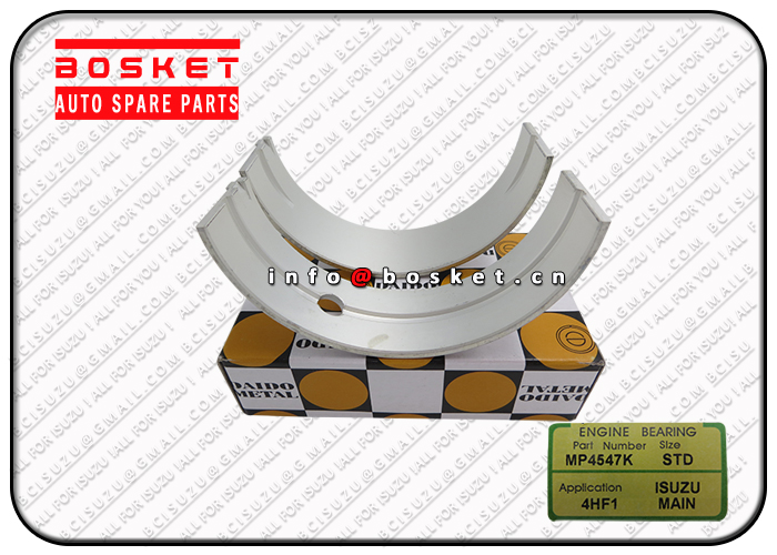 Standard Crankshaft Metal Set Suitable For ISUZU NKR NPR MP4547K 4HK1 4HF1 8-97372076-0 8973720760 