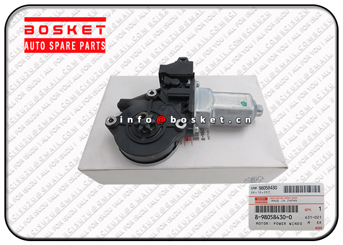 8-98058430-0 8980584300 Front Door Power Window Regulator Motor Suitable For ISUZU NMR 4HG1 