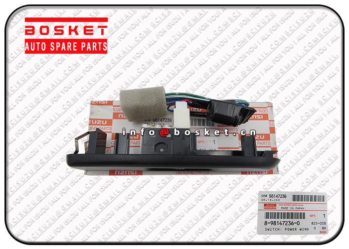 Power Window Switch Suitable For ISUZU NHR 8-98147236-0 8981472360 