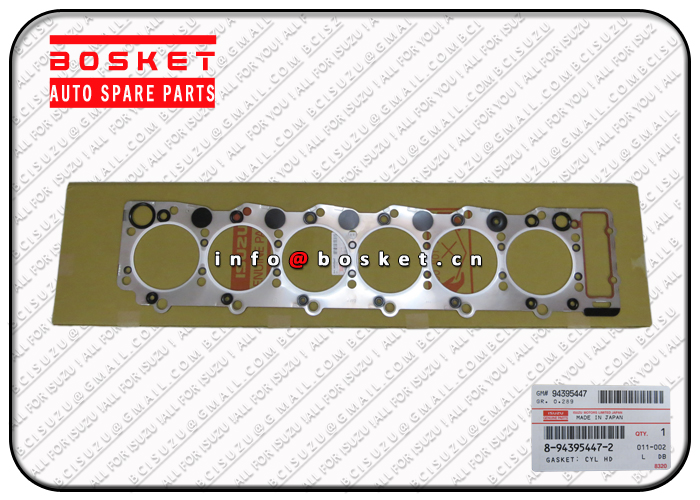 8-94395447-2 8943954472 Cylinder Head Gasket Suitable For ISUZU ESR FRR FSR FVR32 6HE1T 