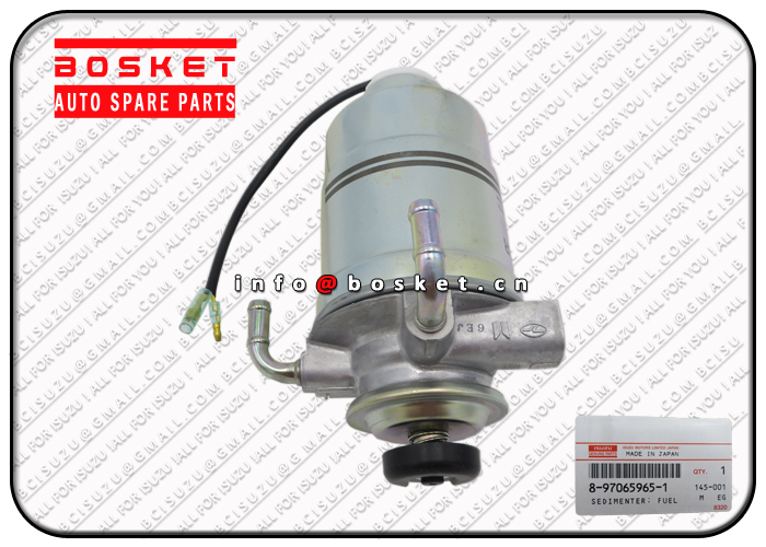 Fuel Sedimenter Suitable For ISUZU NHR NKR 8-97065965-1 8970659651 