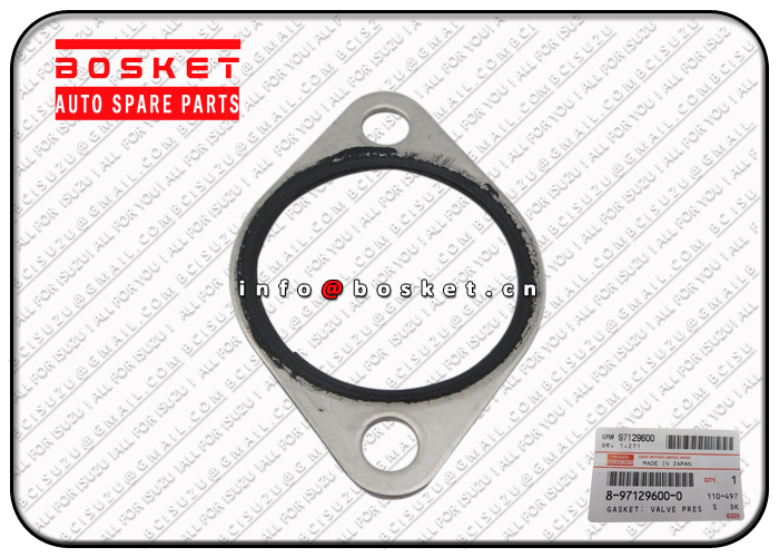 Valve Pressure Gasket Suitable For ISUZU NKR NPR 8-97129600-0 8971296000 