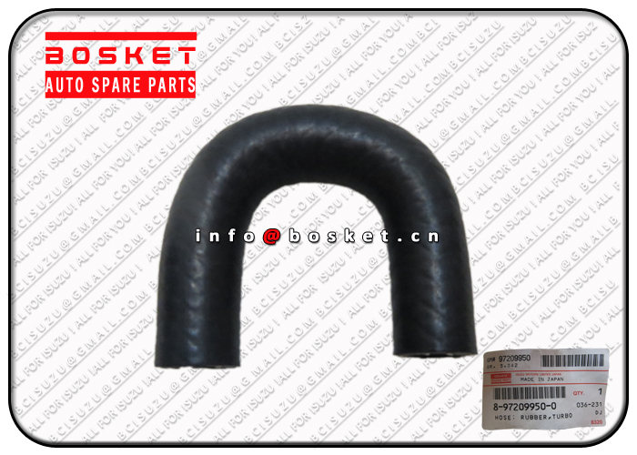 8-97209950-0 8972099500 Turbo Charger Out Rubber Hose Suitable For ISUZU NPR 