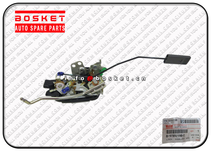 8-97892198-2 8978921982 Front Door Lock Suitable For ISUZU NHR NKR NPR 