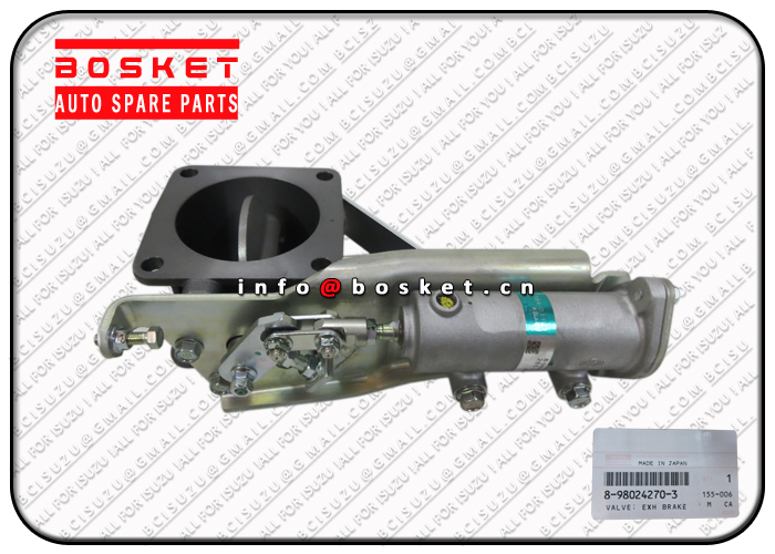 8-98024270-0 8980242700 Exhaust Brake Valve Suitable For ISUZU CVZ CXZ CYZ 