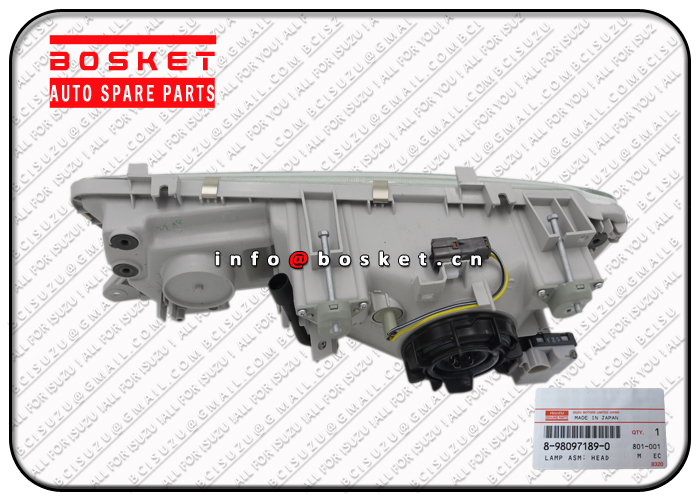 Head Lamp Assembly Suitable For ISUZU CVZ CXZ CYZ 8-98097189-0 8980971890 