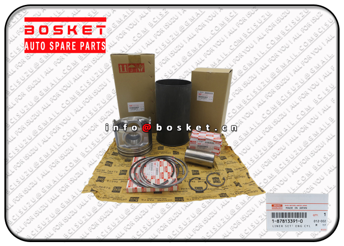 Engine Cylinder Liner Set Suitable for ISUZU 6WG1T 1-87813391-4 1878133914 