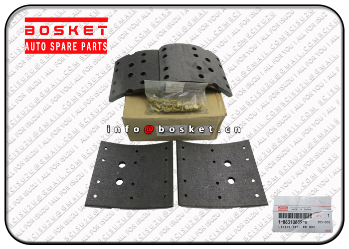 ISUZU FSR Standard Rear Brake Lining Set 1-88310839-0 1883108390 