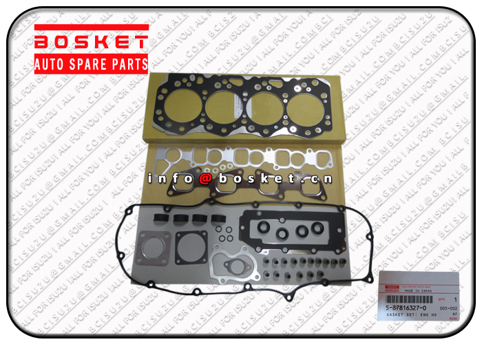 Engine Head Overhaul Gasket Set Suitable for ISUZU XD 5-87816327-0 5878163270 