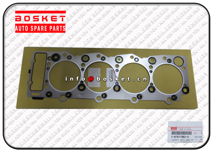 5-87817882-0 5878178820 Engine Head Overhaul Gasket Set Suitable for ISUZU XD 