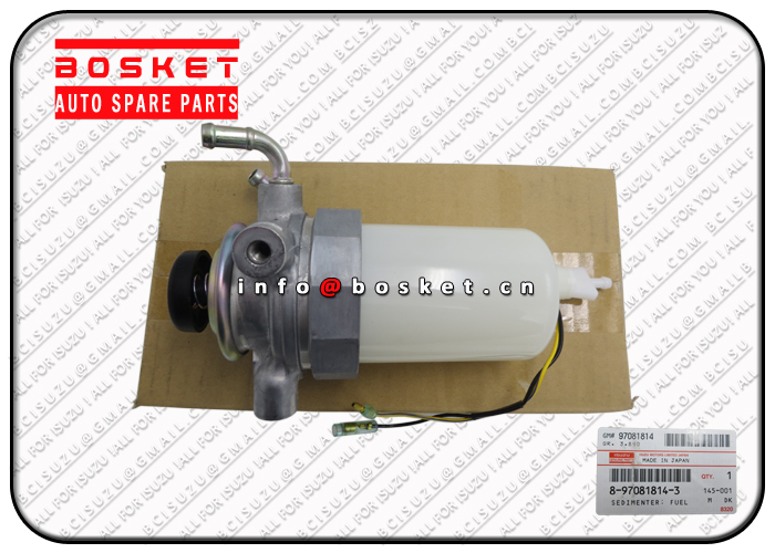 ISUZU NKR55 4JB1 Fuel Sedimenter 8-97081814-3 8970818143 