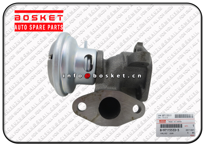 8-97115533-3 8971155333 Exhaust Gas Recirculation Valve Suitable for ISUZU NKR NPR 4HG1-T 