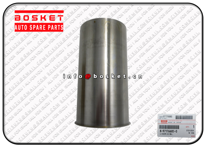 ISUZU NHR 4JA1 Cylinder Block Liner 8-97176685-0 8971766850 