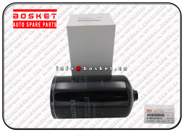 ISUZU 6WG1 Fuel Filter Element 8-98312918-0 8983129180 