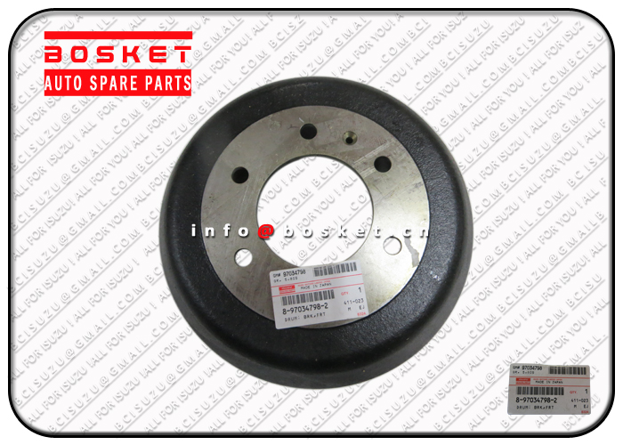 Front Braking Drum Suitable for ISUZU NHR 8970347981 8-97034798-1 