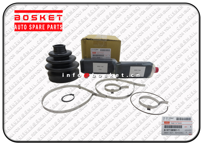 ISUZU TFR UBS UCS17 4ZE1 Boot Kit 8971389811 8-97138981-1 