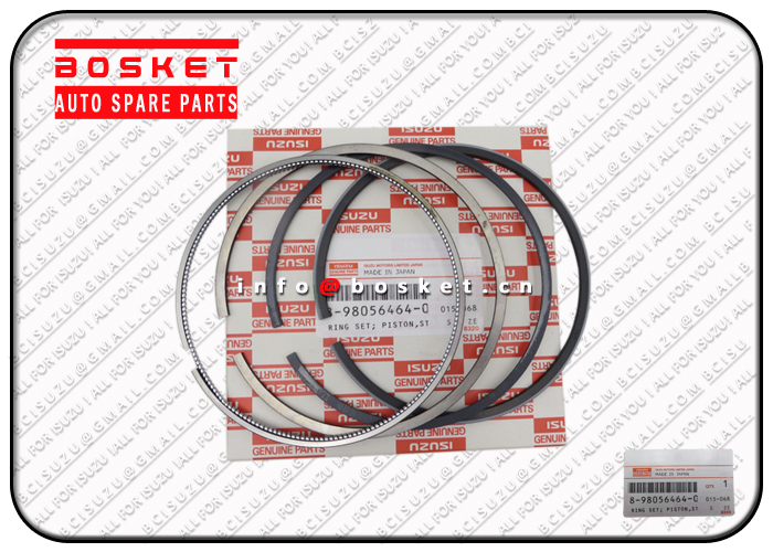 Piston Ring Set Suitable for ISUZU FRR FTR 8980564641 8-98056464-1 