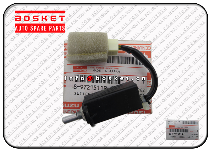 NPR75 4HK1 Accel Switch Suitable for NPR75 4HK1 8972151191 8-97215119-1 