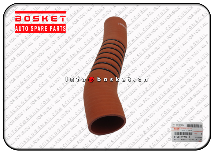 ISUZU FVZ34 6HK1 Turbo Rubber Hose 8981819741 8-98181974-1 