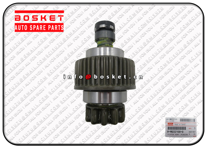 Starter Pinion Clutch Assembly Suitable for ISUZU 4HF1 8-98222100-0 8982221000 