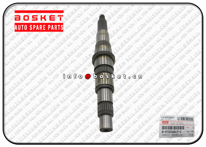 Transmission Main Shaft Suitable for ISUZU MXA5R 4HF1 8970348472 8-97034847-2 