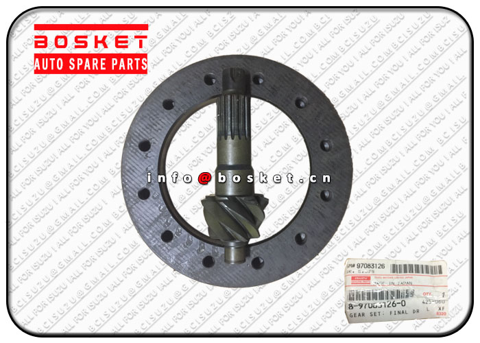 Final Drive Gear Set Suitable for ISUZU NPR 8-97083126-0 8970831260 