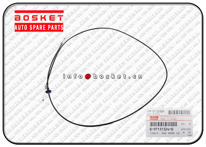 Engine Hood Control Cable Suitable for ISUZU UBS 6VF 8-97131324-0 8971313240 