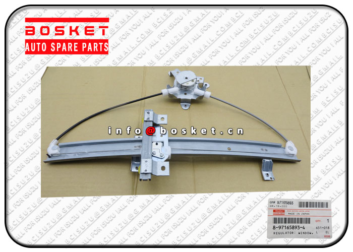 8-97165893-4 8971658934 Rear Door Window Regulator Suitable for ISUZU TFR17 4ZE1 