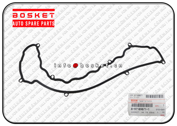 Head To Cover Gasket Suitable for ISUZU NQR66 4HF1 8-97189871-1 8971898711 