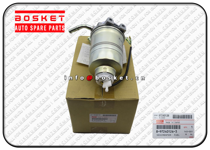 Fuel Sedimenter Suitable for ISUZU NKR77 4JH1 8-97240126-3 8972401263 