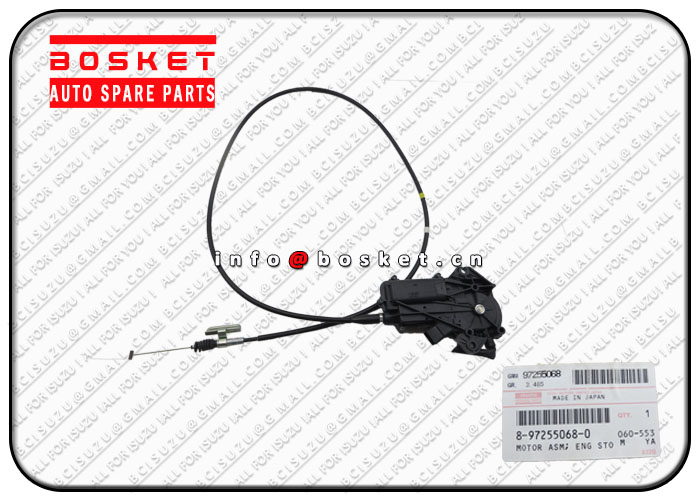 Engine Stop Motor Assembly Suitable for ISUZU NPR66 4HF1 8-97255068-0 8972550680 