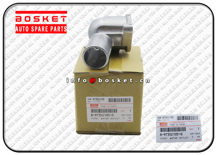 Water Outlet Pipe Suitable for ISUZU TFR54 4JA1-T 8-97352105-0 8973521050 