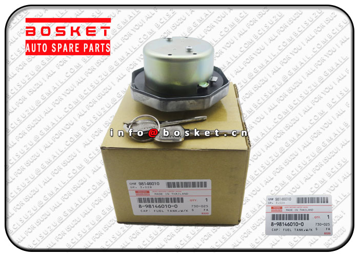 With/Key Tank Fuel Cap Suitable for ISUZU NQR75 4HK1 8-98146010-0 8981460100 