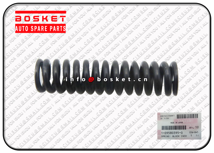 ISUZU MAL6U FTR FSR FRR Block Insert Spring 1095803950 1-09580395-0 